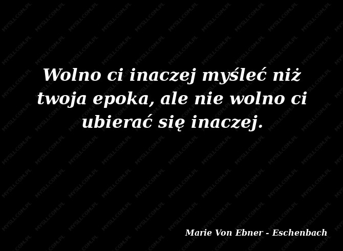 Marie Von Ebner - Eschenbach