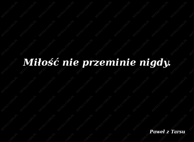 Miłość