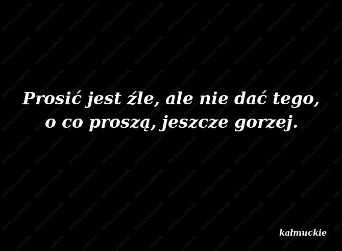 kałmuckie
