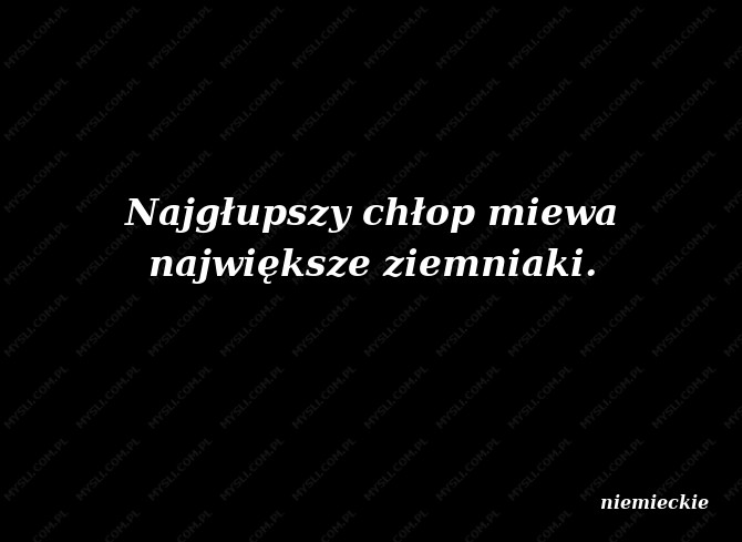 niemieckie