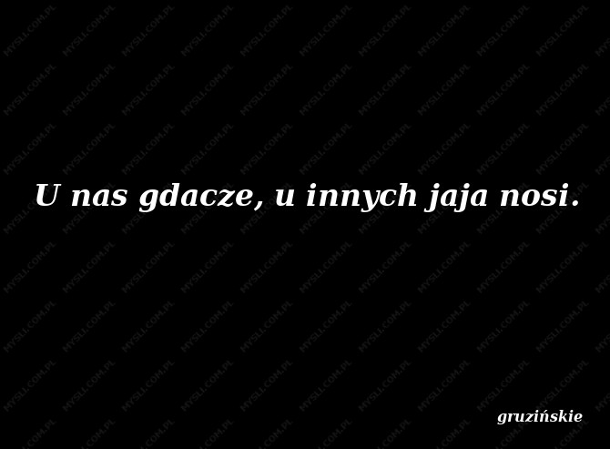 gruzińskie