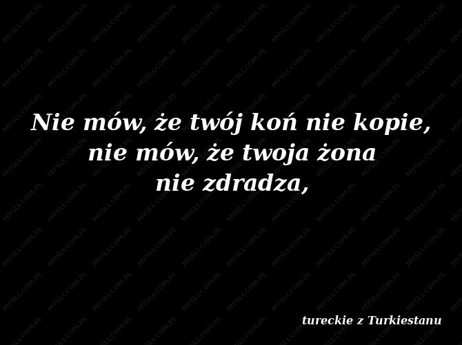 tureckie z Turkiestanu