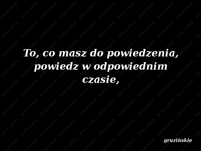 gruzińskie