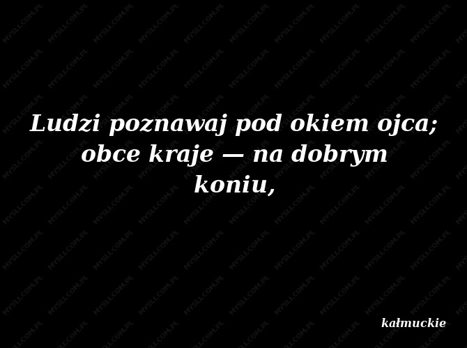 kałmuckie