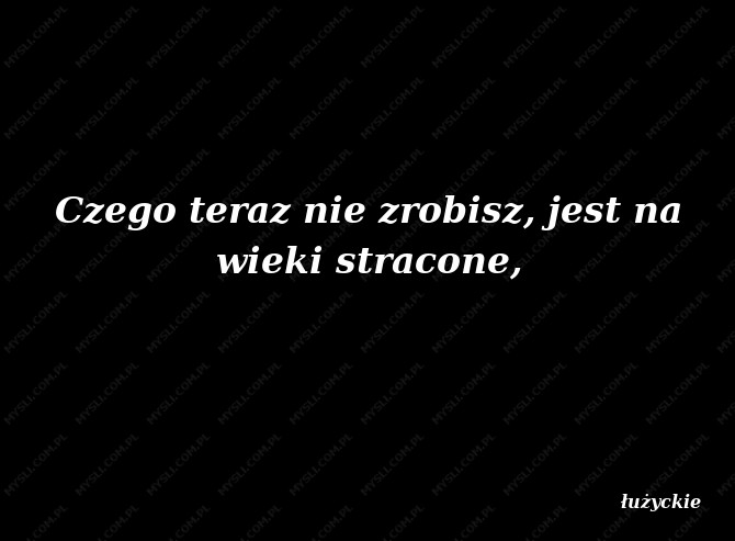łużyckie