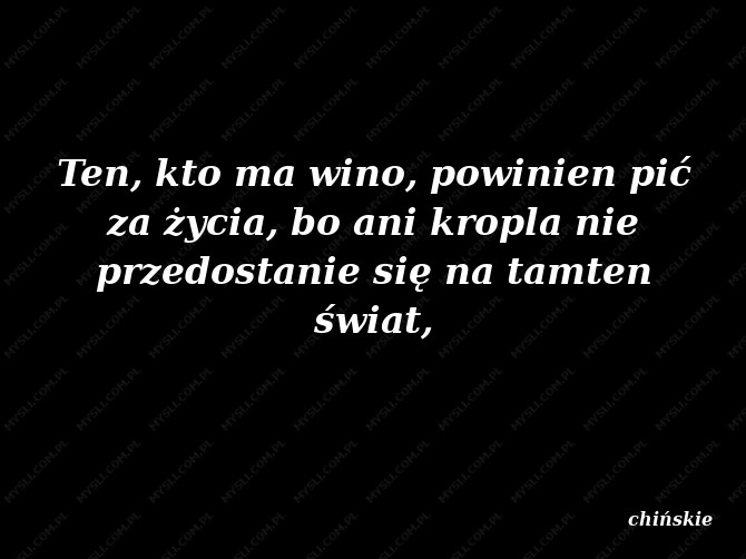 chińskie