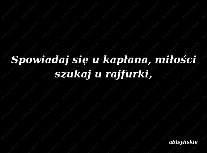 abisyńskie