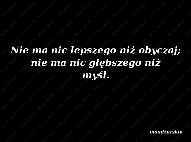 mandżurskie