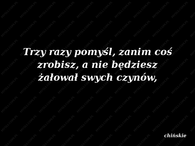 chińskie
