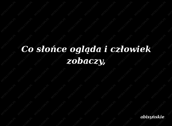 abisyńskie