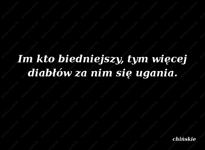 chińskie