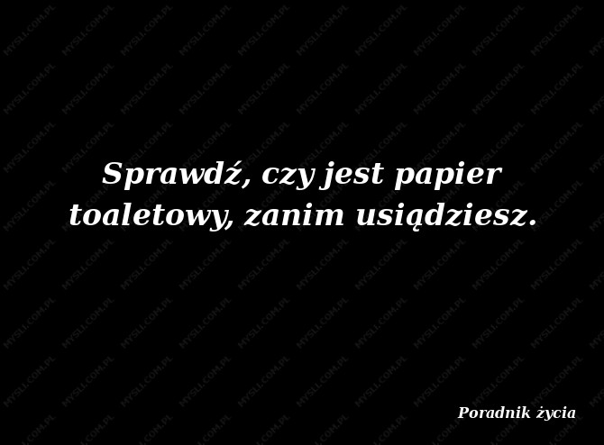 Poradnik życia