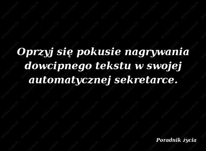Poradnik życia