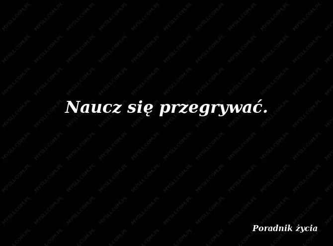 Poradnik życia