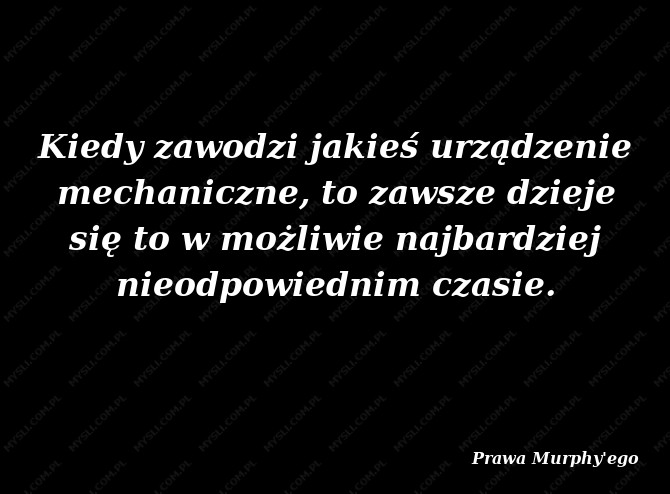 Prawa Murphy