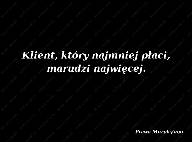 Prawa Murphy