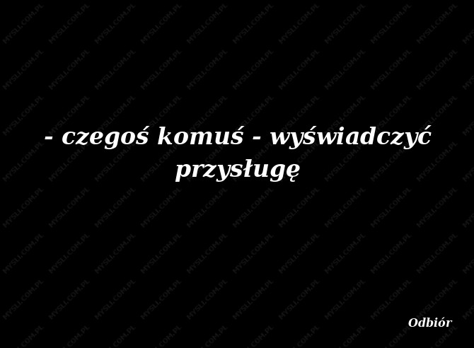 Odbiór