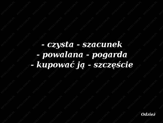 Odzież
