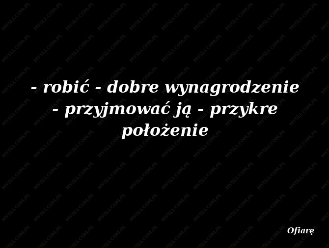 Ofiarę
