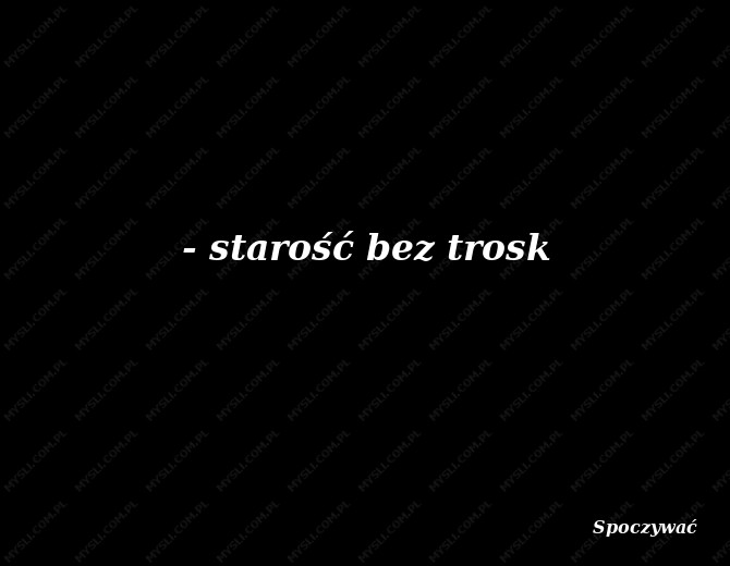 Spoczywać