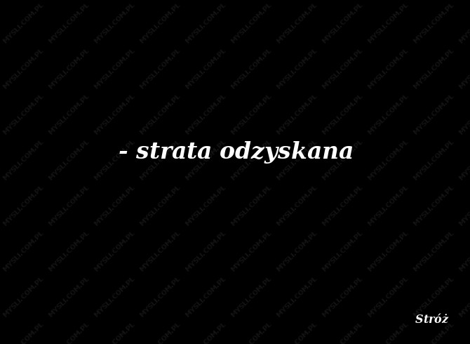 Stróż
