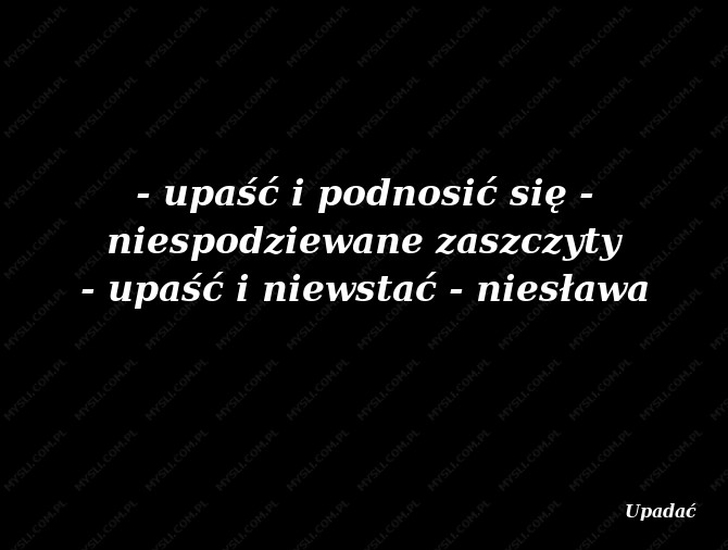 Upadać