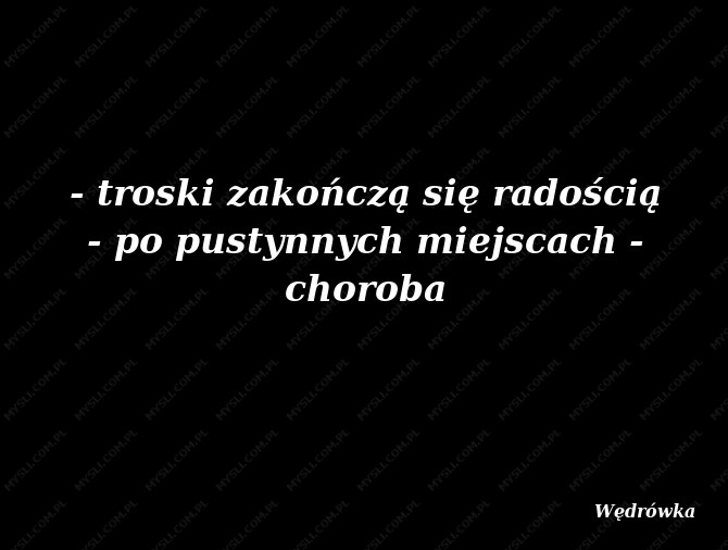 Wędrówka