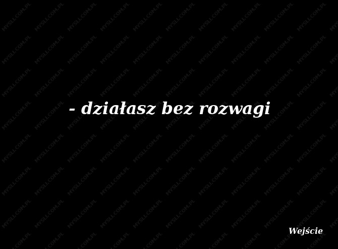 Wejście