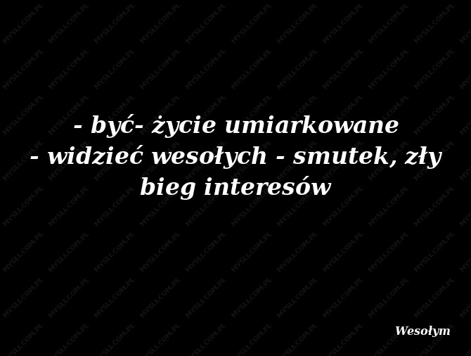 Wesołym