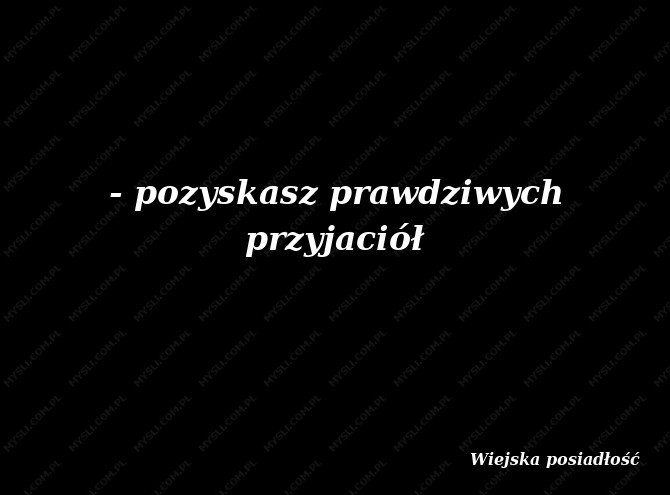 Wiejska posiadłość