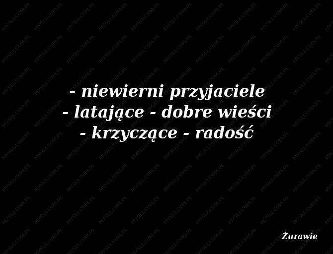 Żurawie