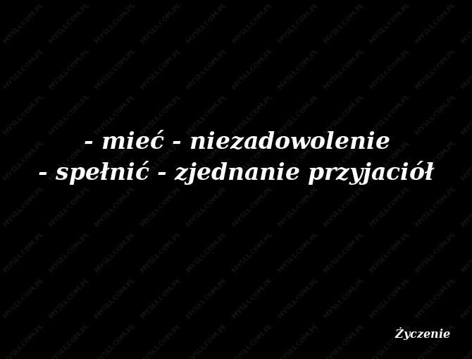 Życzenie