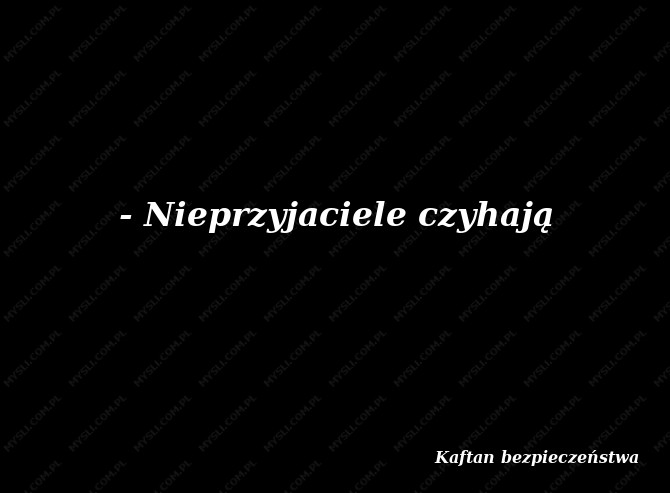 Kaftan bezpieczeństwa