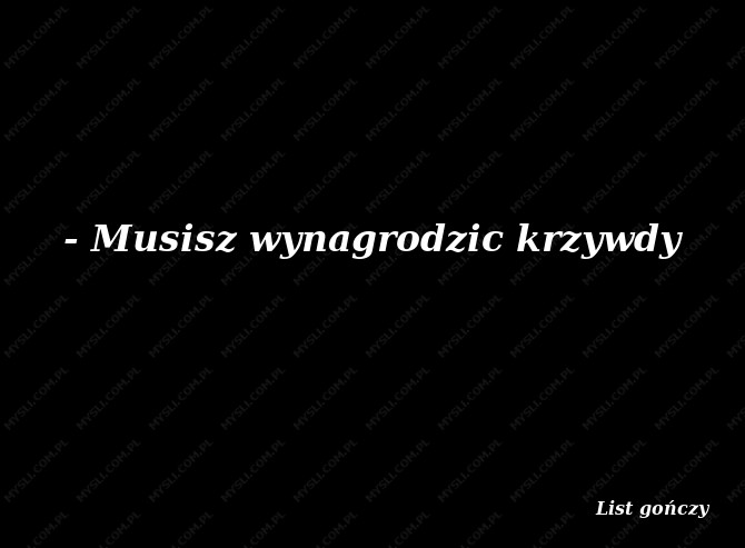 List gończy