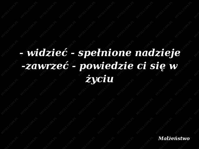 Małżeństwo