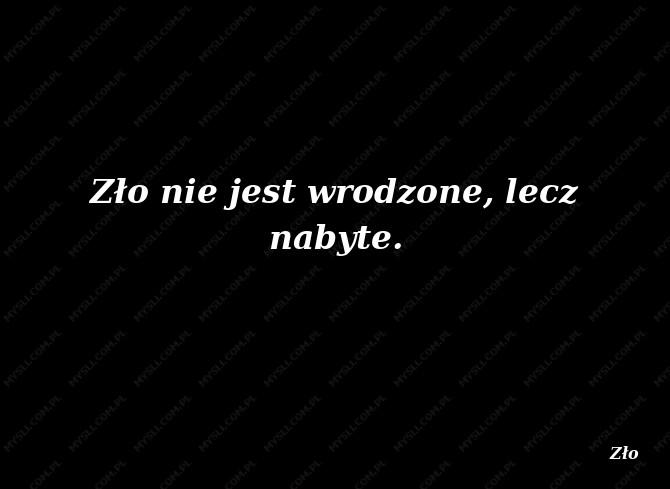 Zło