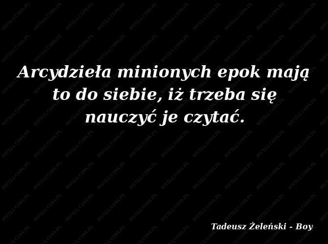 Tadeusz Żeleński - Boy