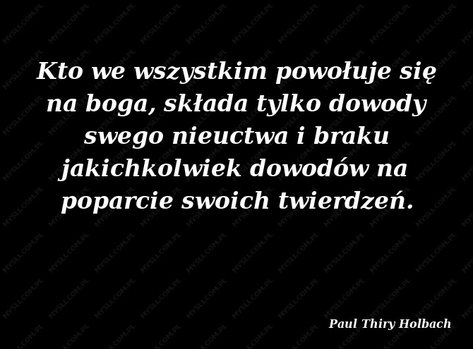 Paul Thiry Holbach