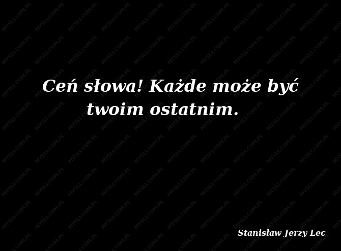 Stanisław Jerzy Lec