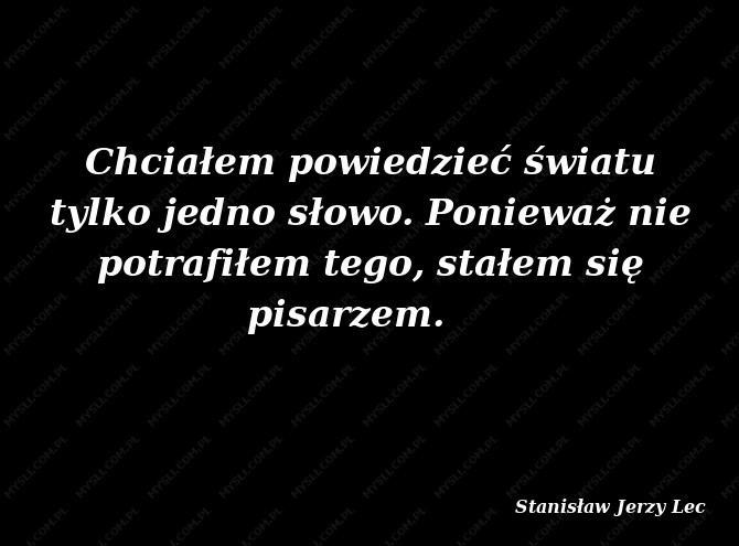 Stanisław Jerzy Lec