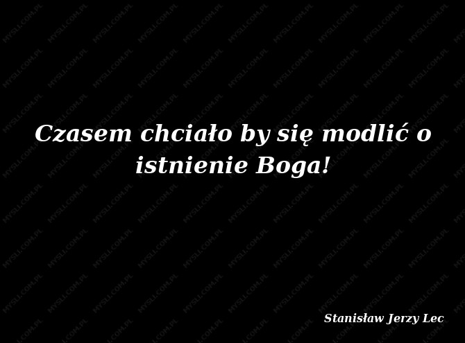 Stanisław Jerzy Lec