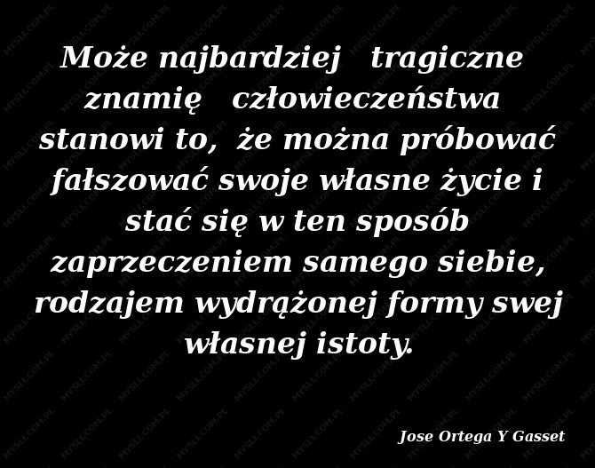 Jose Ortega Y Gasset