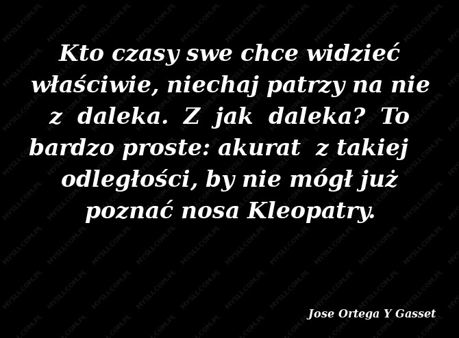 Jose Ortega Y Gasset