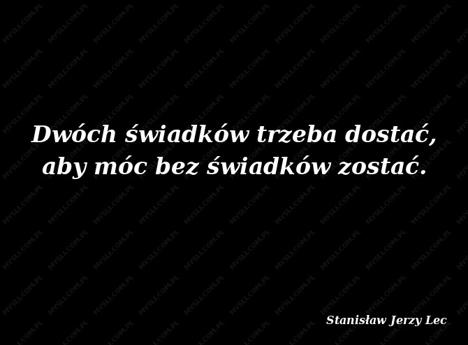 Stanisław Jerzy Lec