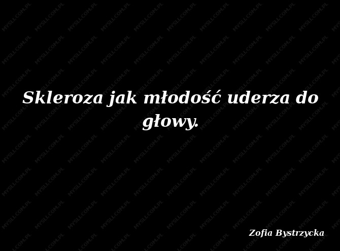 Zofia Bystrzycka