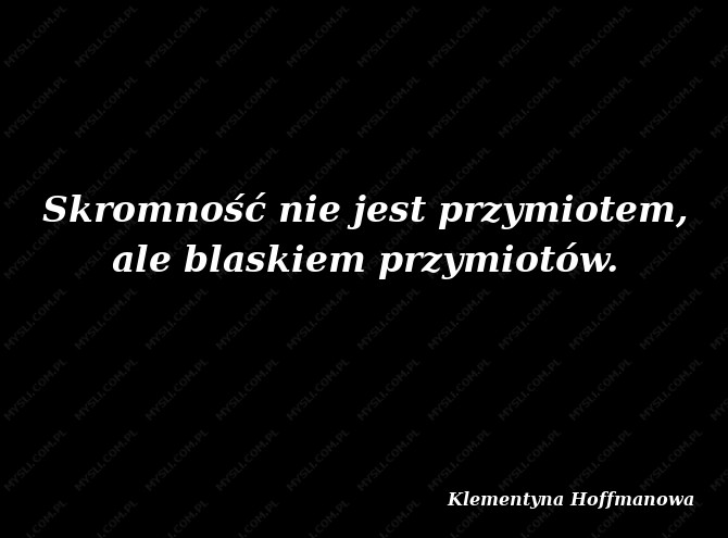 Klementyna Hoffmanowa