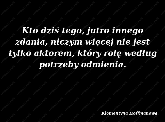 Klementyna Hoffmanowa