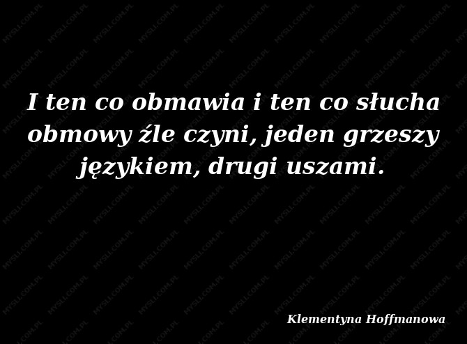 Klementyna Hoffmanowa