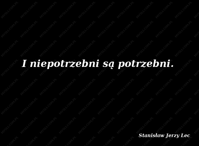 Stanisław Jerzy Lec