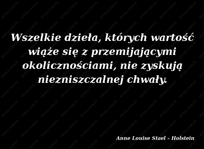 Anne Louise Stael - Holstein